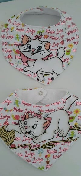Kit babador e paninhos para bebê