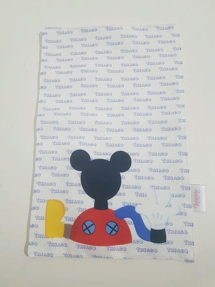 Kit babador e paninhos para bebê