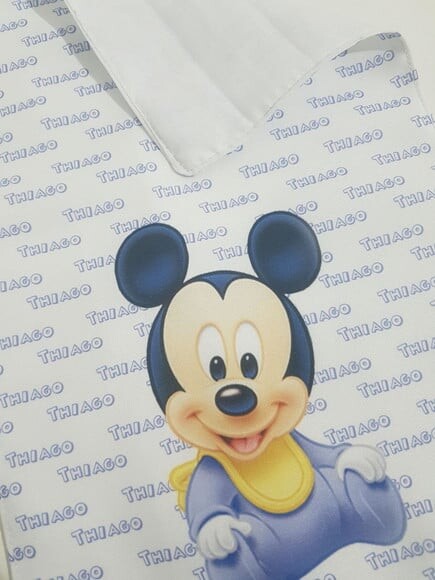 Kit babador e paninhos para bebê
