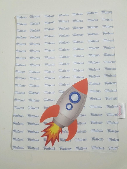 Kit babador e paninhos para bebê