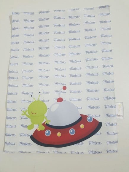 Kit babador e paninhos para bebê