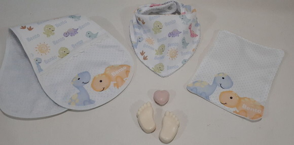 Kit Babador E Regurgitador Personalizados