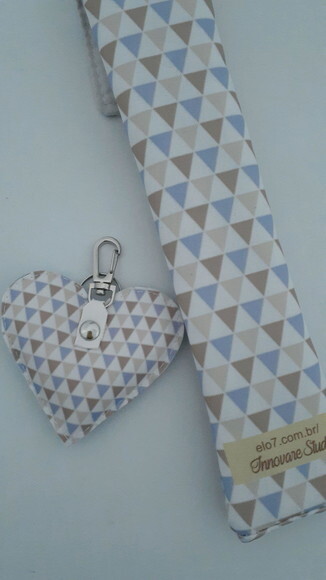 Kit chaveiro + Porta canudo ecológico