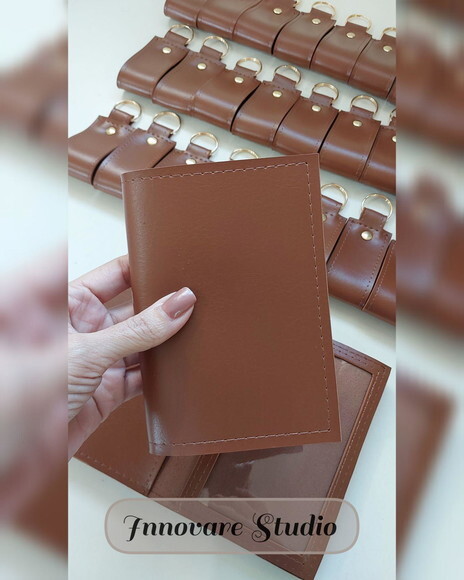 Kit Chaveiro e Porta Documentos Veicular