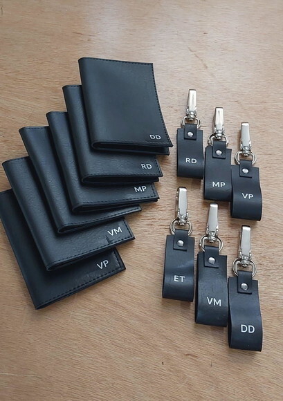 Kit Chaveiro e Porta Documentos Veicular