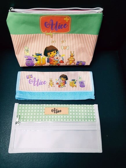 Kit escolar Dora Aventureira