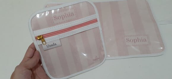 Kit escolar Rosê