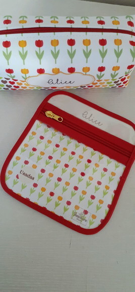 Kit Estojo Box e case porta máscaras