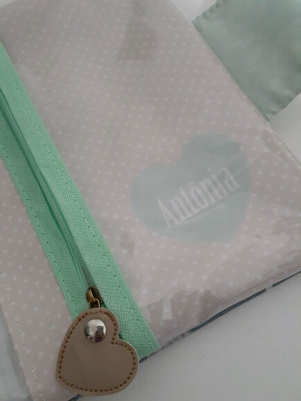 Kit higiene do bebê- Porta fraldas e lenço umedecido