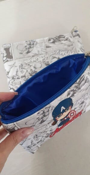 Kit homem Capitão América