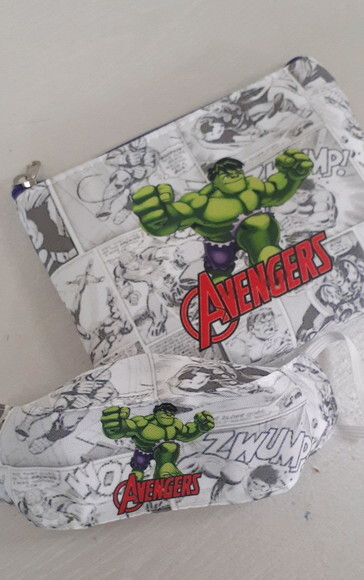 Kit homem Hulk
