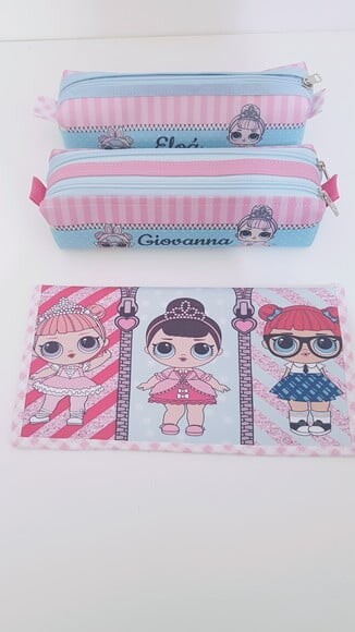 Kit Necessaire e estojos Lol