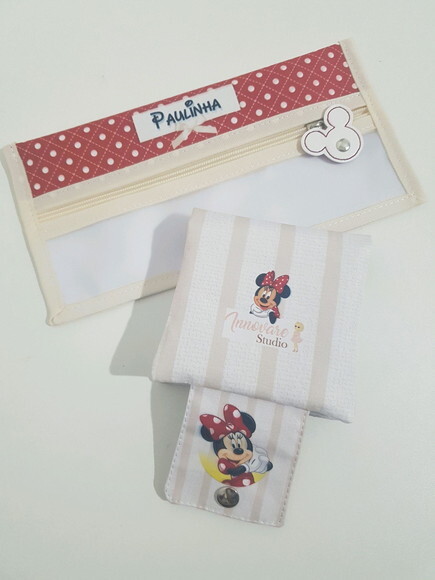 Kit nécessaire e porta absorvente
