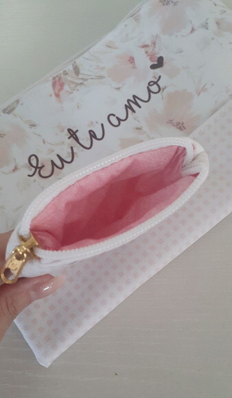 Kit necessaire e porta moedas Mãe