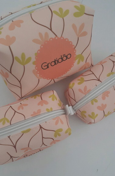 Kit necessaire Gratidão