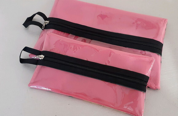 kit necessaire impermeável - itens de higiene pessoal
