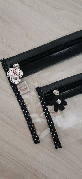 Kit necessaire transparente