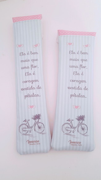 Kit Porta canudo ecológico e porta talher