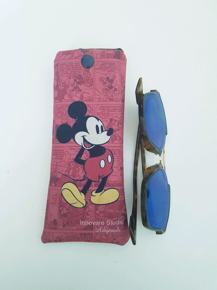 Kit porta óculos e chaveiro