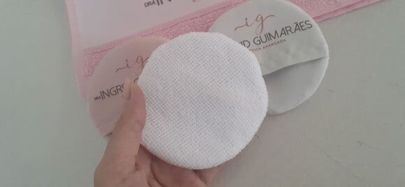 Kit skincare- ecopads e faixa de cabelo