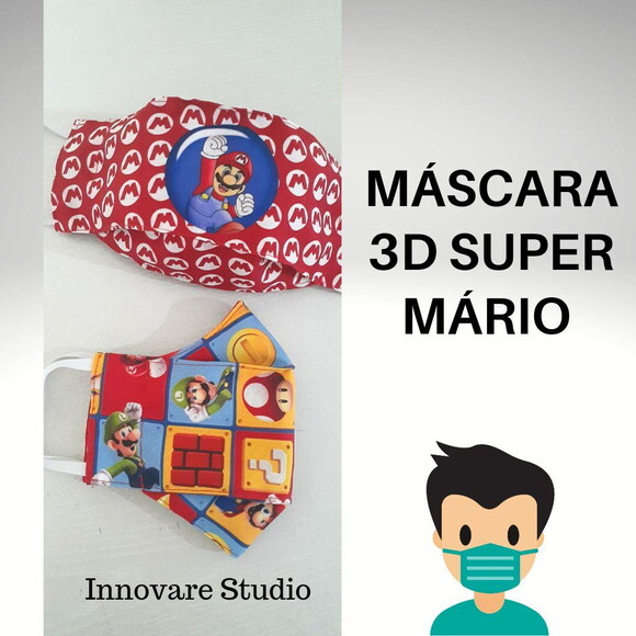 MÁSCARA DE PROTEÇÃO PERSONALIZADA