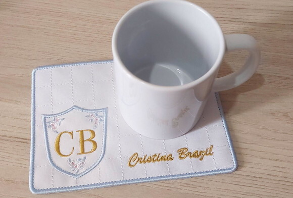 Mug Rug Personalizado