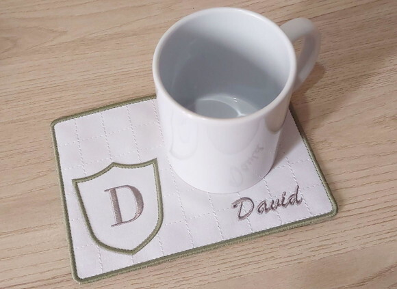 Mug Rug Personalizado