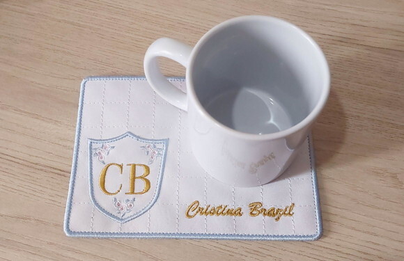 Mug Rug Personalizado