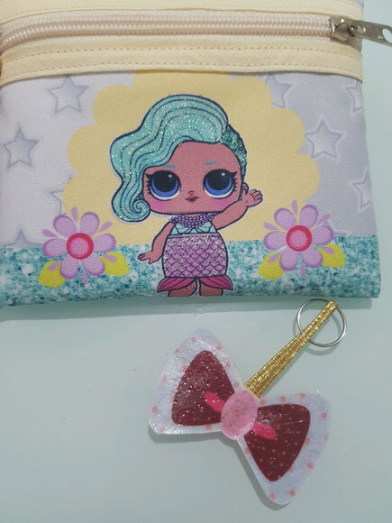 Necessaire boneca - Lol - kit com 20 unidades