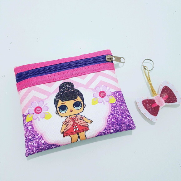Necessaire boneca - Lol - kit com 20 unidades