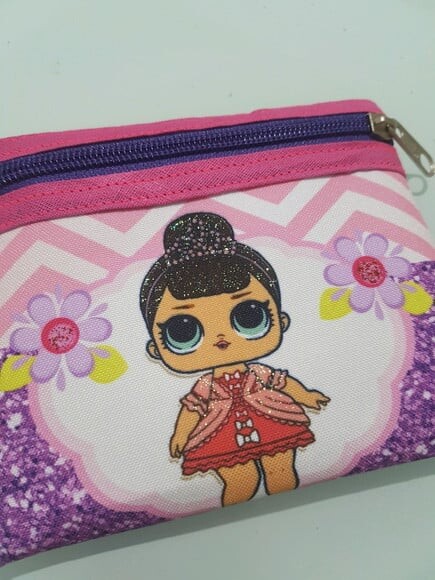 Necessaire boneca - Lol - kit com 20 unidades