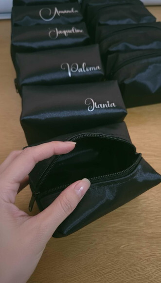 Necessaire Box P - Luxo Acetinada