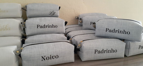 Necessaire box Padrinhos e Madrinhas