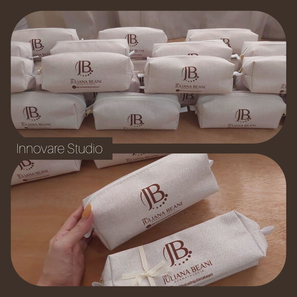 Necessaire Box Personalizada - Areia