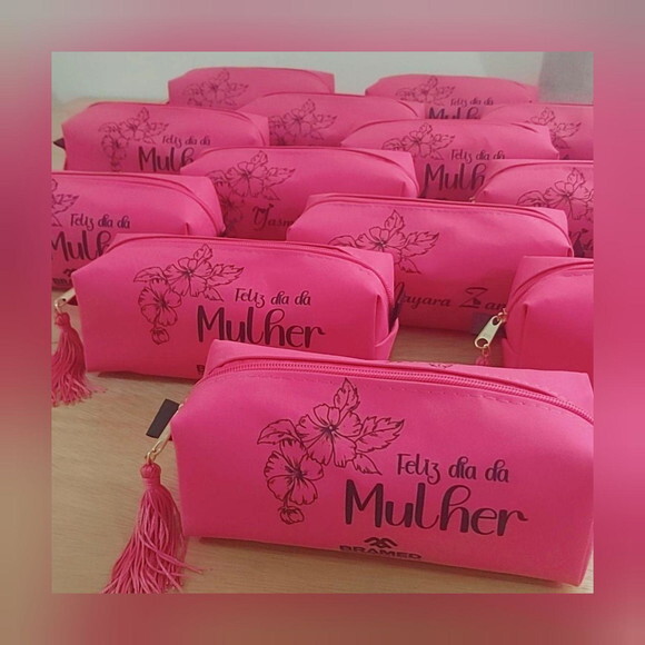 Necessaire Box Personalizada - Rosa Pink