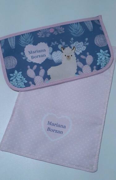 Necessaire dupla para itens de higiene bucal