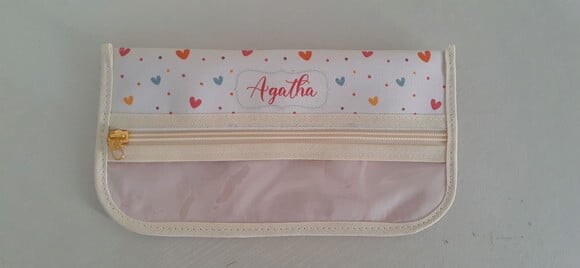 Necessaire dupla para itens de higiene bucal