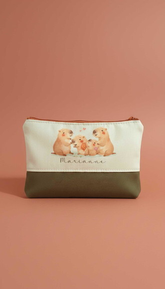 Necessaire G Personalizada - Capivara