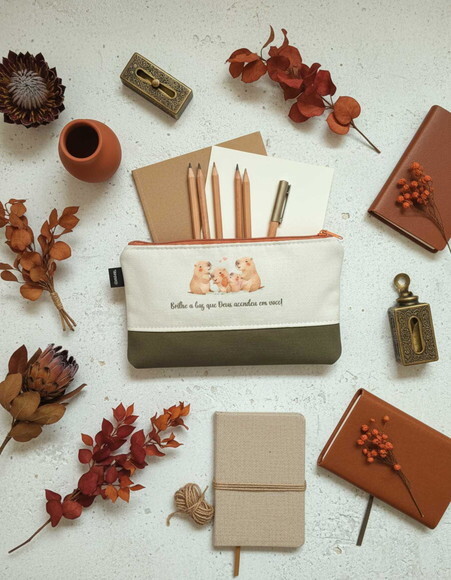Necessaire G Personalizada - Capivara