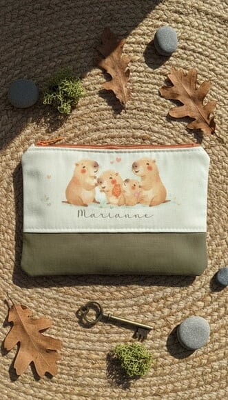 Necessaire G Personalizada - Capivara