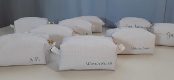 Necessaire Mini Box - Areia e Verde Militar