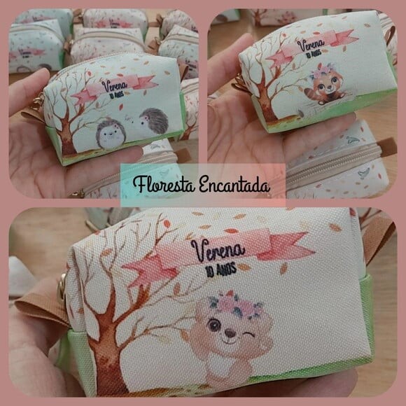 Necessaire Mini Box - Floresta Encantada