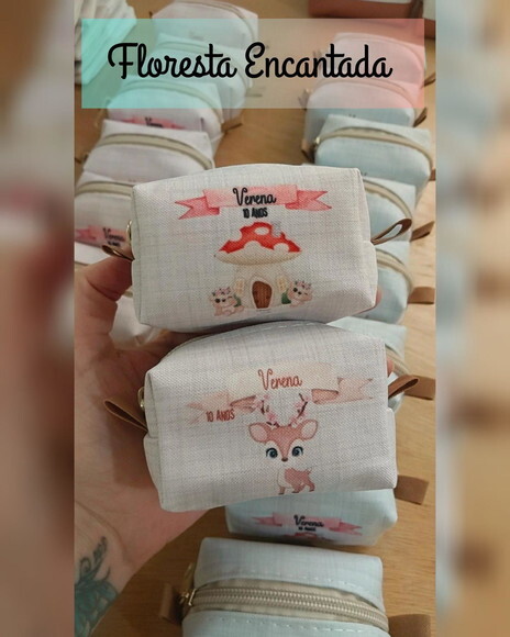Necessaire Mini Box - Floresta Encantada