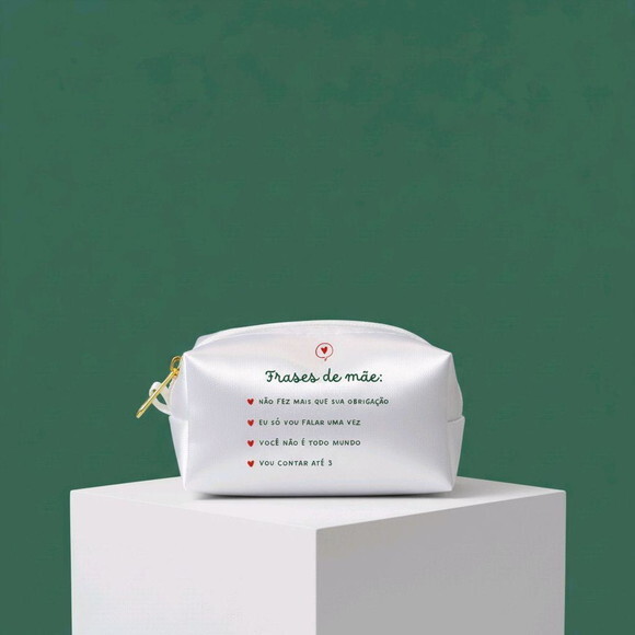 Necessaire Mini Box - Frases de Mãe