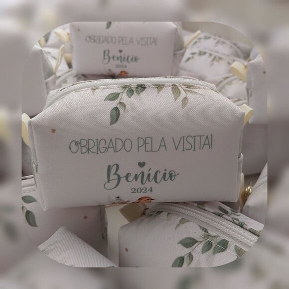 Necessaire Mini Box - Lembrancinha de Nascimento