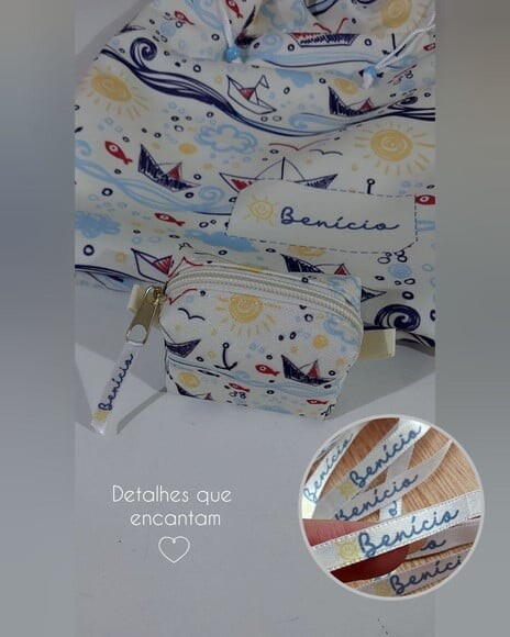 Necessaire Mini Box + Saquinho Multiuso