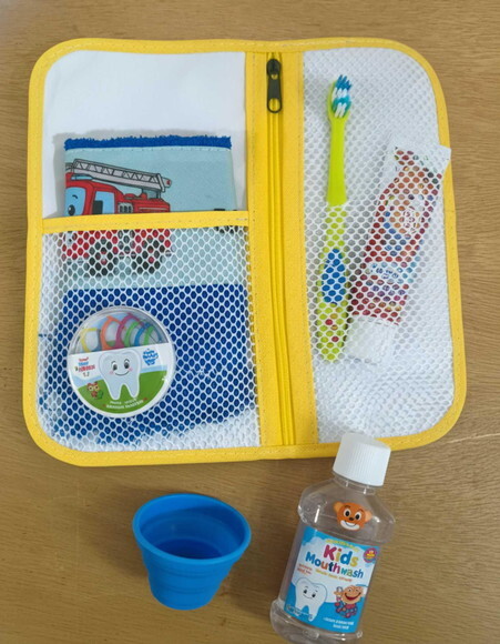 Necessaire para Kit Higiene - Aventura Sobre Rodas