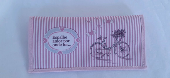 Necessaire para kit higiene - espalhe amor