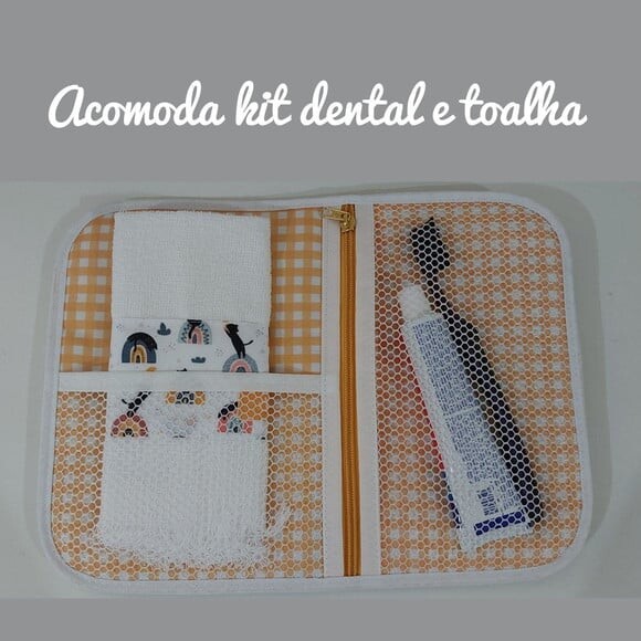 Necessaire para Kit Higiene - Gatinho