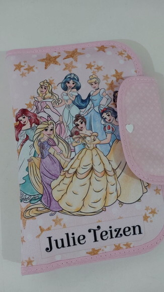 Necessaire para Kit Higiene - Princesas Aquarela